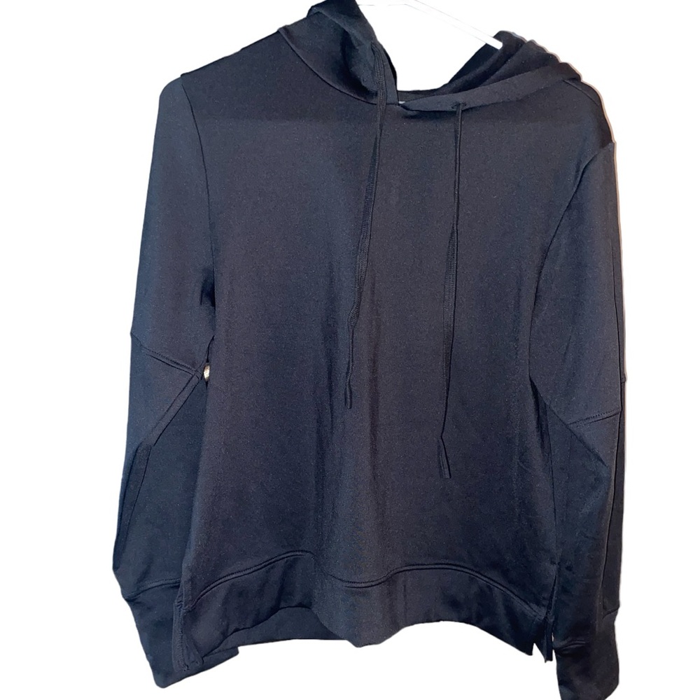 Laundry Pull Over Black Hoodie